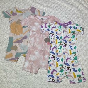 Carter’s summer one piece pajama bundle